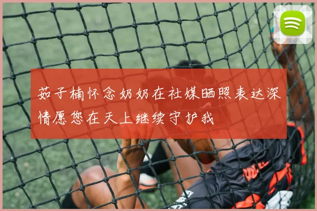 茹子楠怀念奶奶在社媒晒照表达深情愿您在天上继续守护我